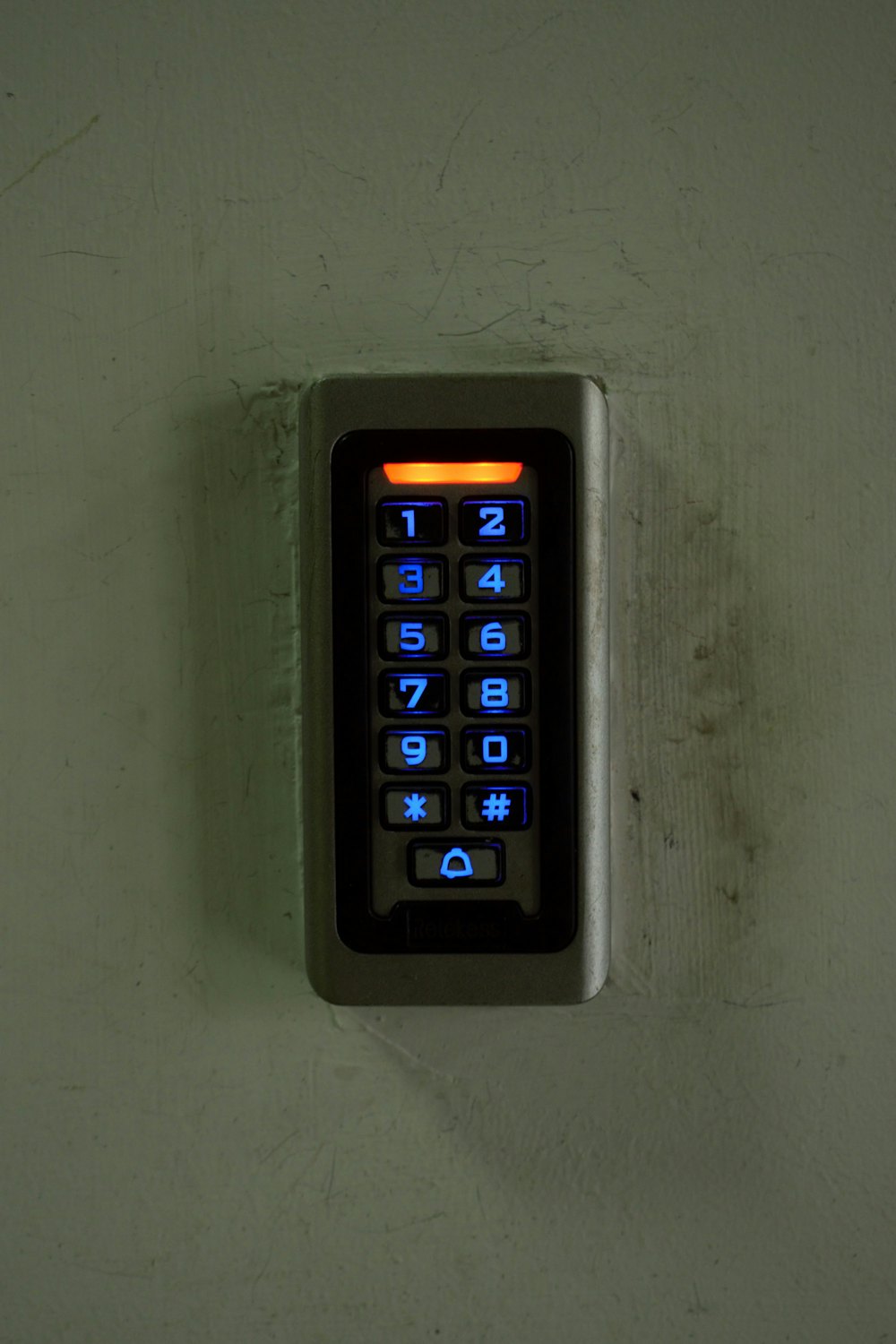 Alarm re-armed on exit